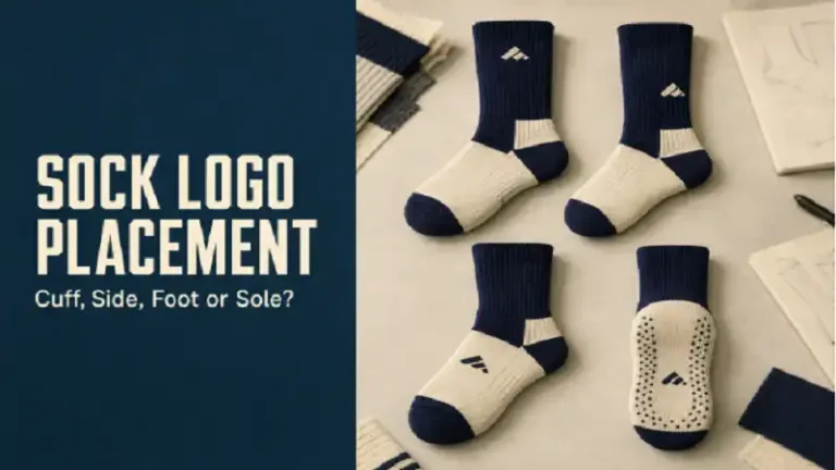 Sock Logo Placement: Cuff, Side, Foot, or Sole?